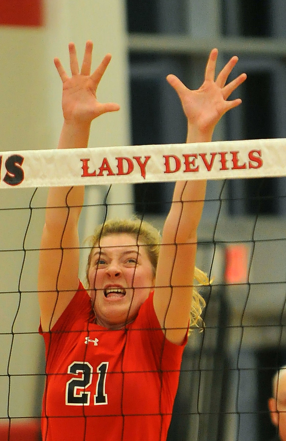 Orion vs El Paso Sectional volleyball tournament